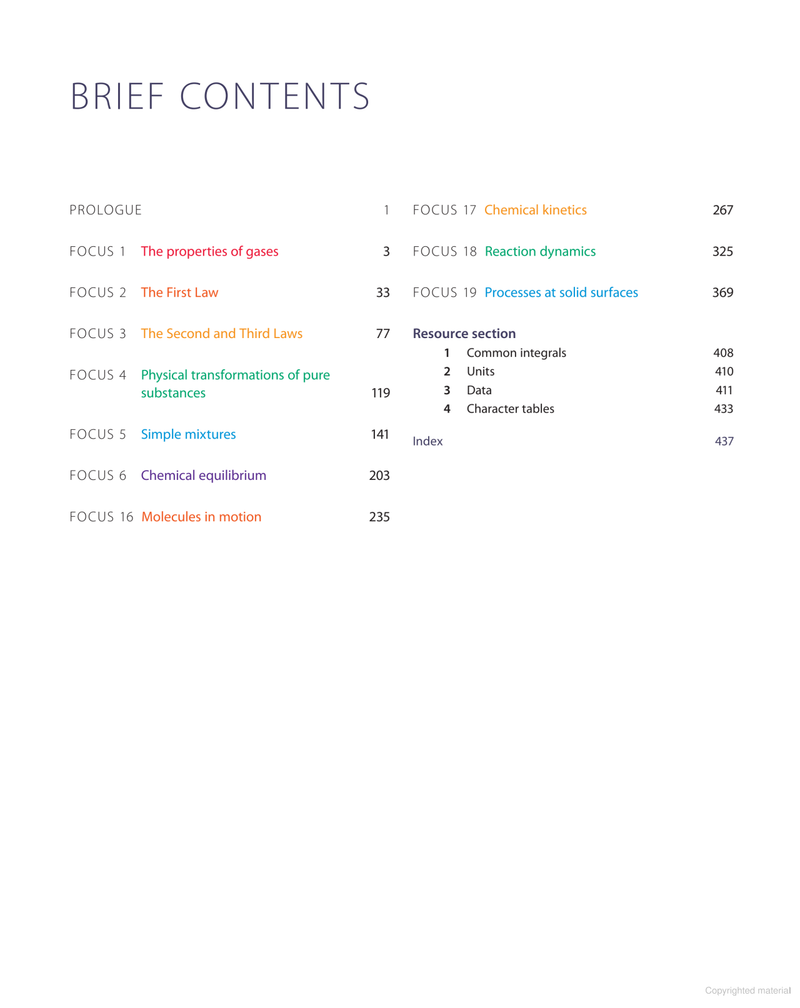 Atkins' Physical Chemistry 11e 11th Edition